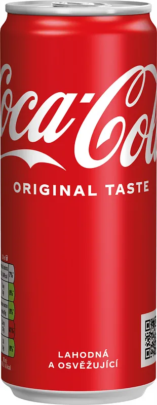Coca-Cola 0,33l plech