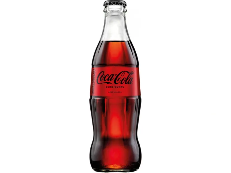 Coca-Cola zero 0,33l sklo