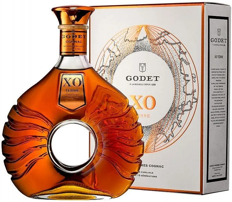 Cognac Godet XO Terre v krabičce 40%0.70l
