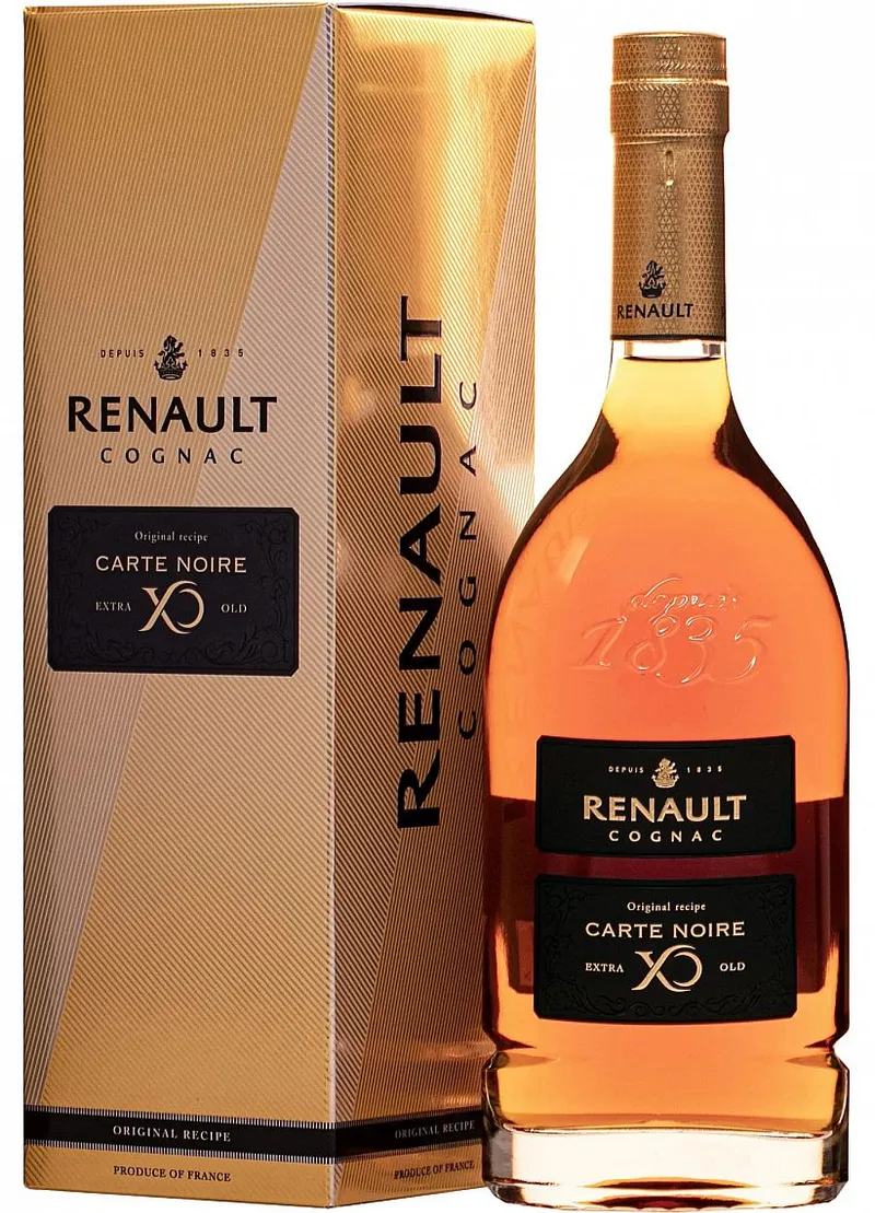 Cognac Renault Carte Noire Extra old v krabičce 0.70l