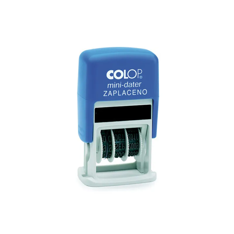 Colop datumka Mini dater S160 s textem ZAPLACENO