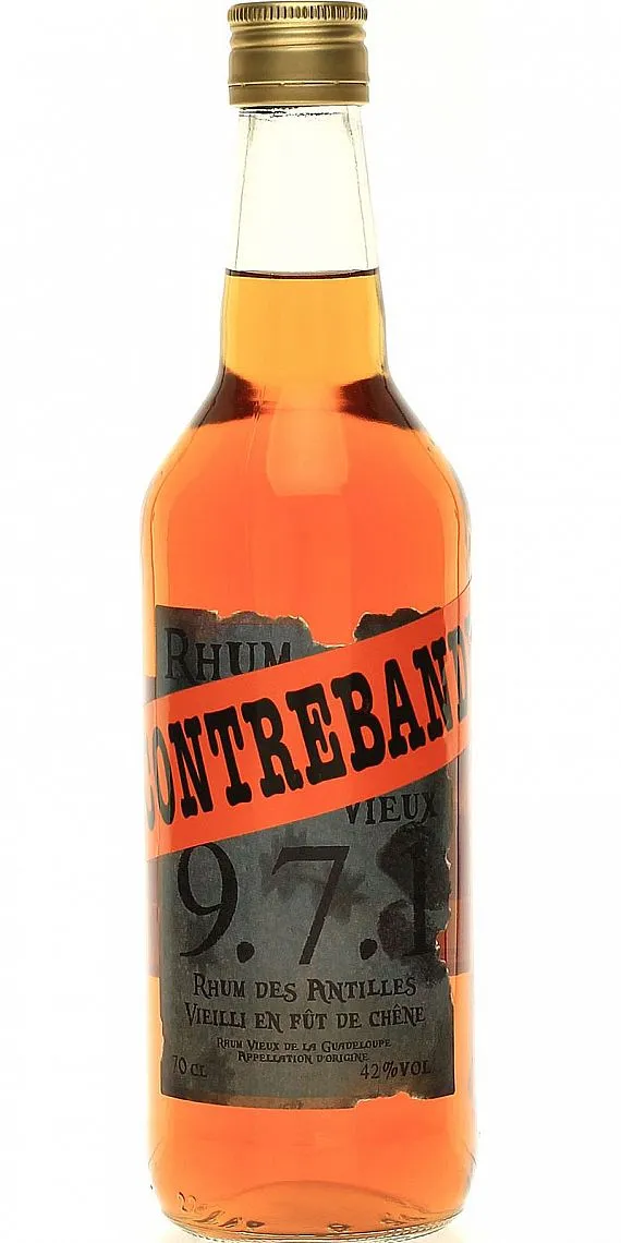 Rum Contrebande 9.7.1 vieux 42%0.70l