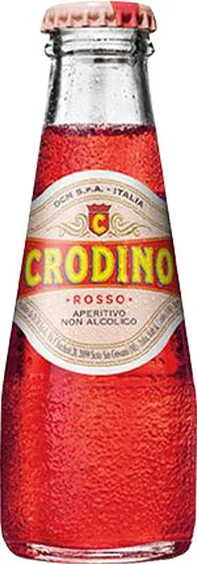 Crodino Aperitivo Rosso nealkoholický aperitiv 0.175l sklo