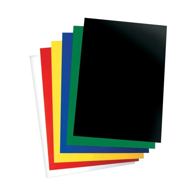 Desky pro kroužkovou vazbu zadní strana - A4 / bílá / 100 ks
