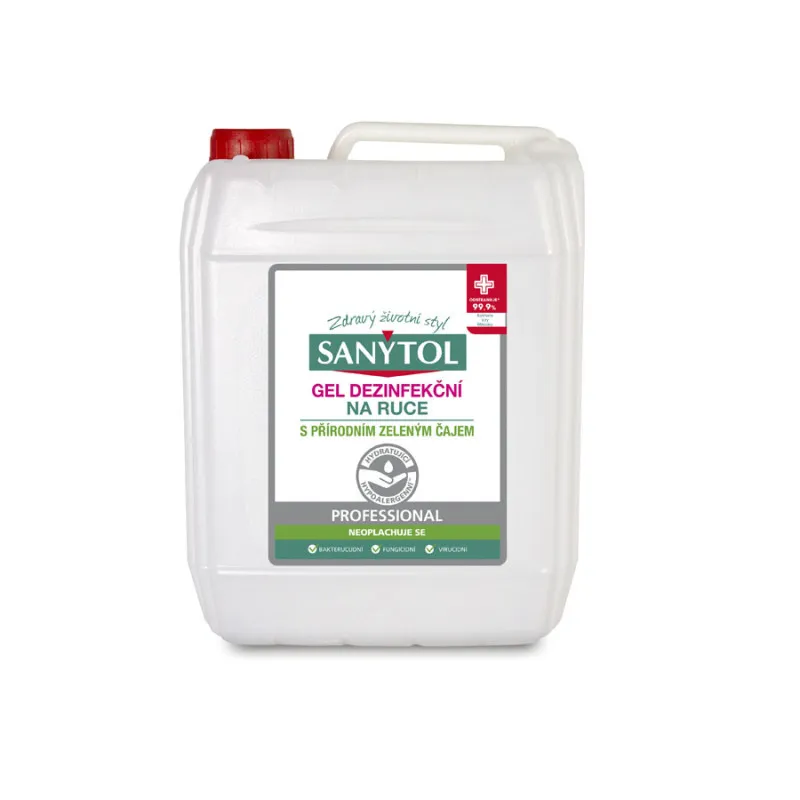 Dezinfekční gel Sanytol na ruce - 5 l