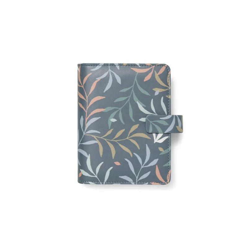 Diář Filofax Botanical - kapesní / modrá
