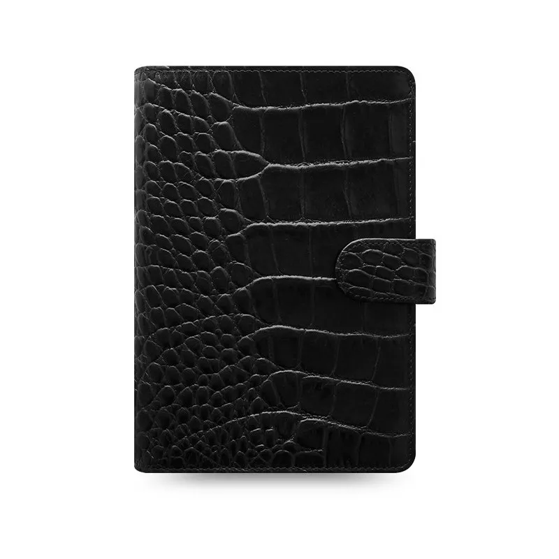 Diář Filofax Classic Croc - osobní / černá