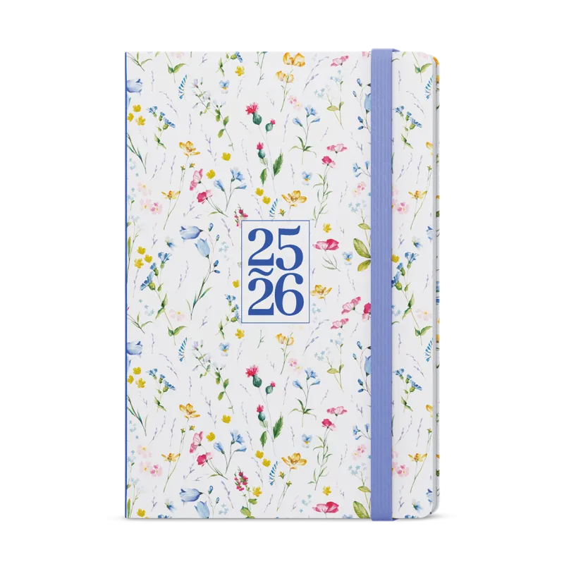 Diář LUNGO 18 měsíční - B6 / týdenní / luční