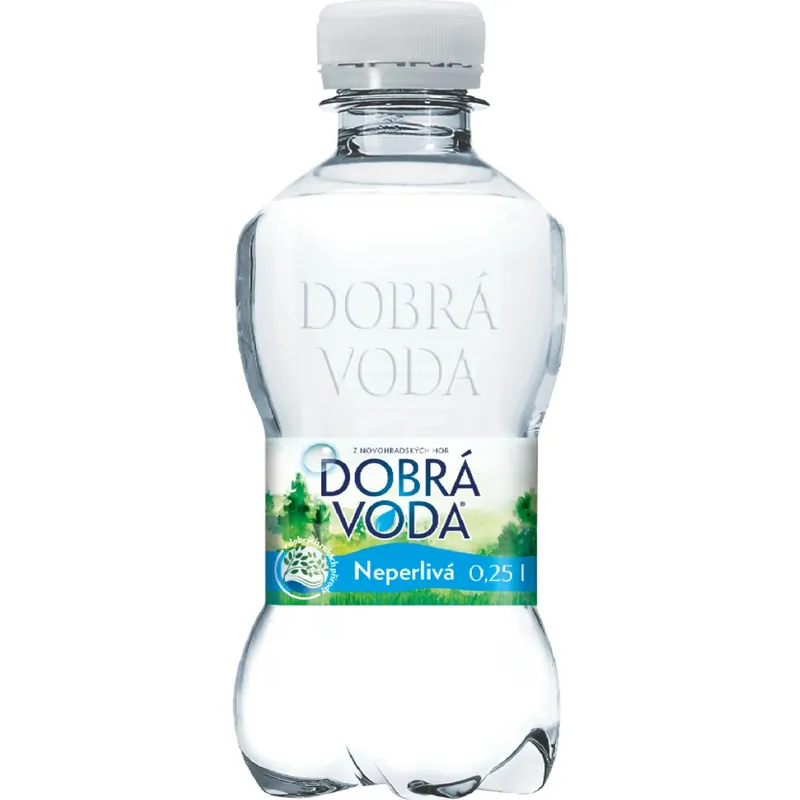 Dobrá voda 0,25 PET neperlivá