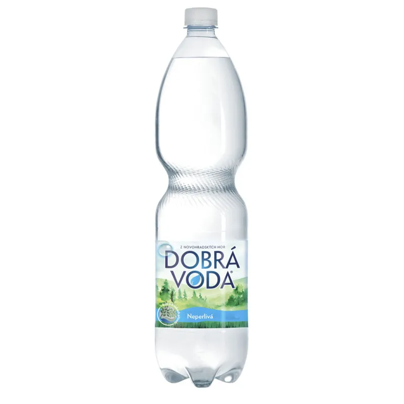 Dobrá voda bez příchutě neperlivá 1,5 l