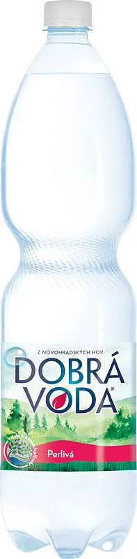 Dobrá voda  perlivá 1,5l PET