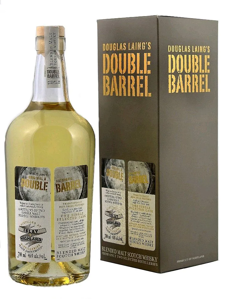 Whisky Douglas Laing Double barrel Islay+Highland gB 46%0.70l