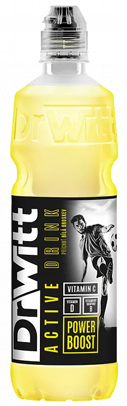 DrWit ACTIVE DRINK příchuť Bílá Broskev