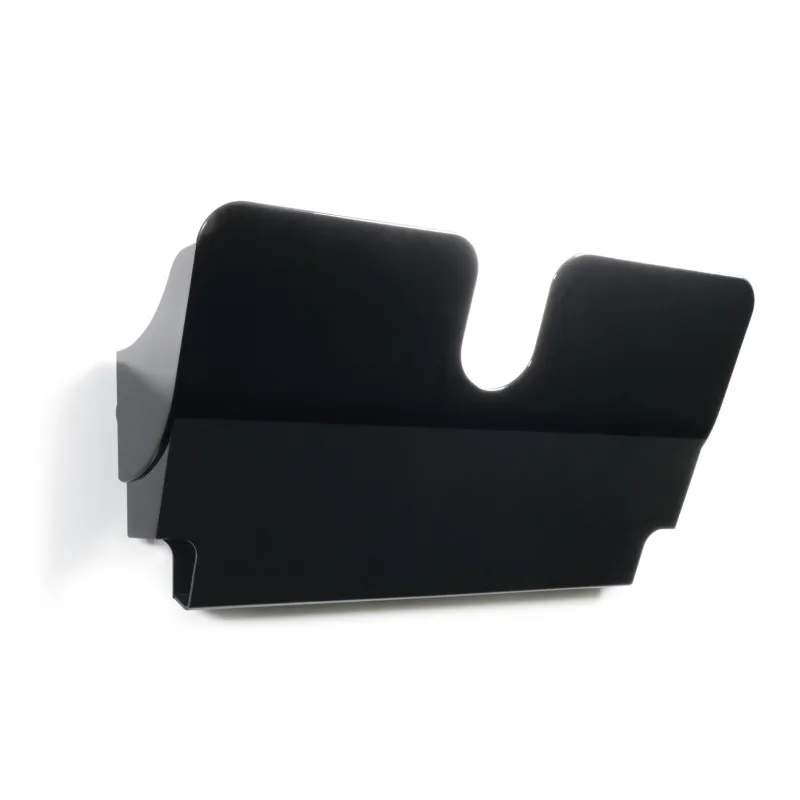 Držák na prospekty DURABLE magnetický - A4 černý / na šířku