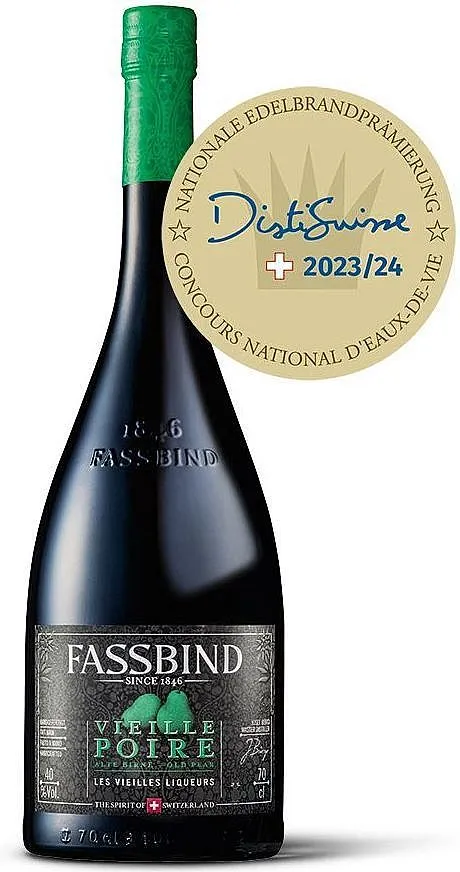 Fassbind Vielle Poire stařená hruška holá lahev  40%0.70l