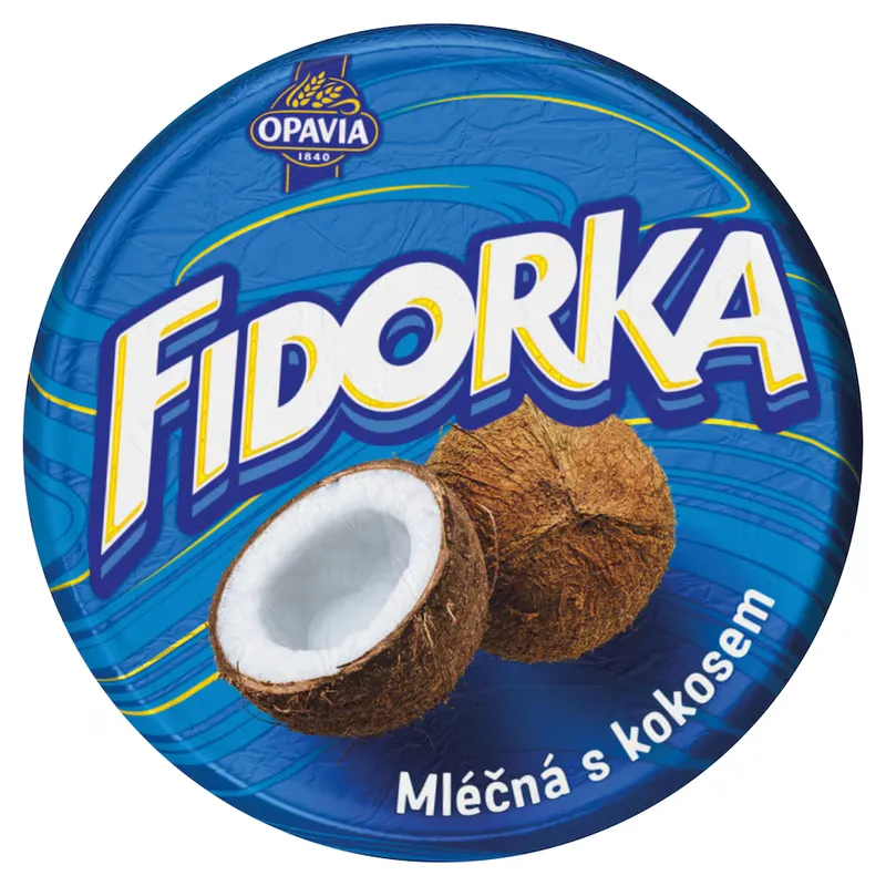 Opavia Fidorka mléčná s kokosem 30x30g