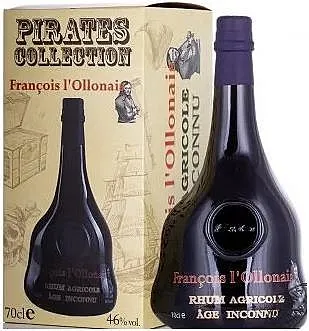 Rum Pirates Legends Francois LOllonais v krabičce  46%0.70l