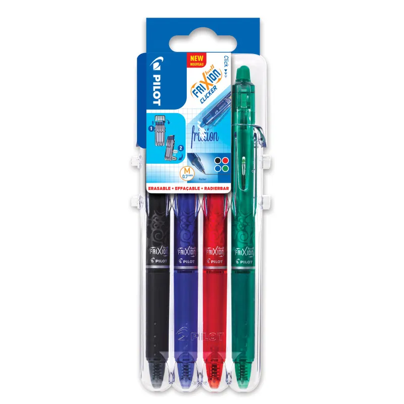 FriXion Set2Go - Clicker 0,7 mm / 4 ks