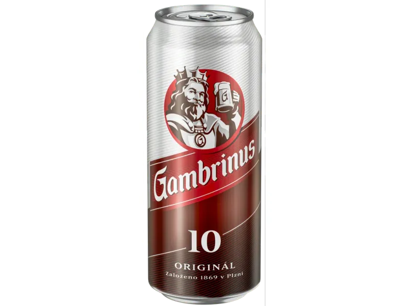 Gambrinus "10" 0,5l plech