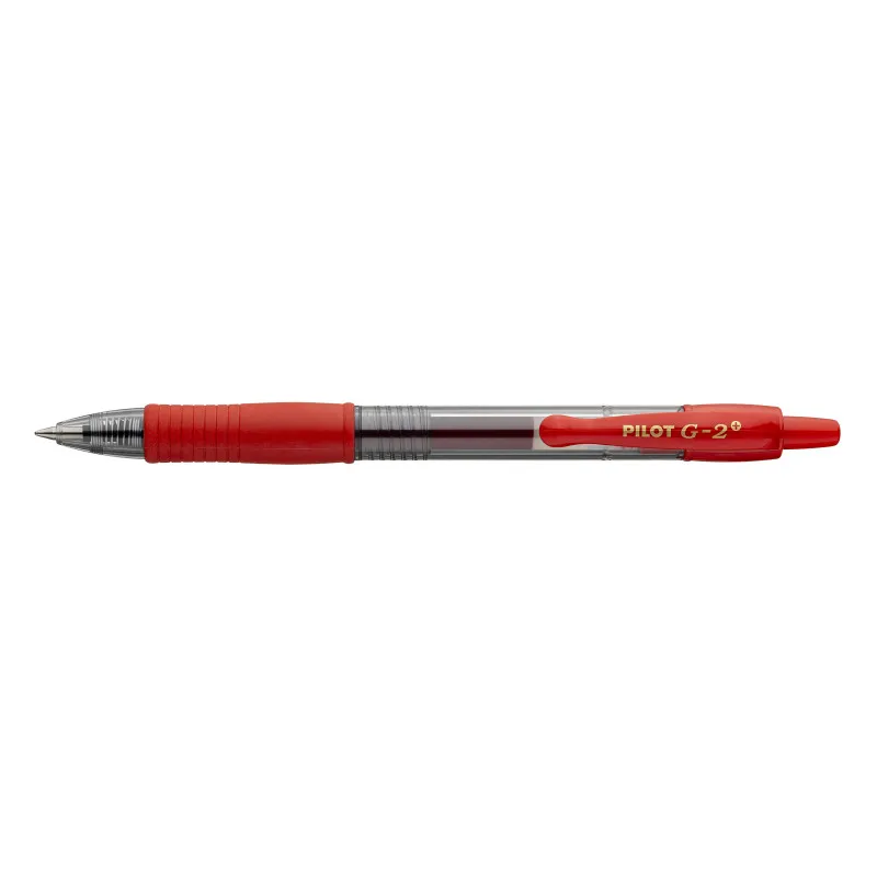 Gelový roller Pilot G-2 Plus 0,7 - červená