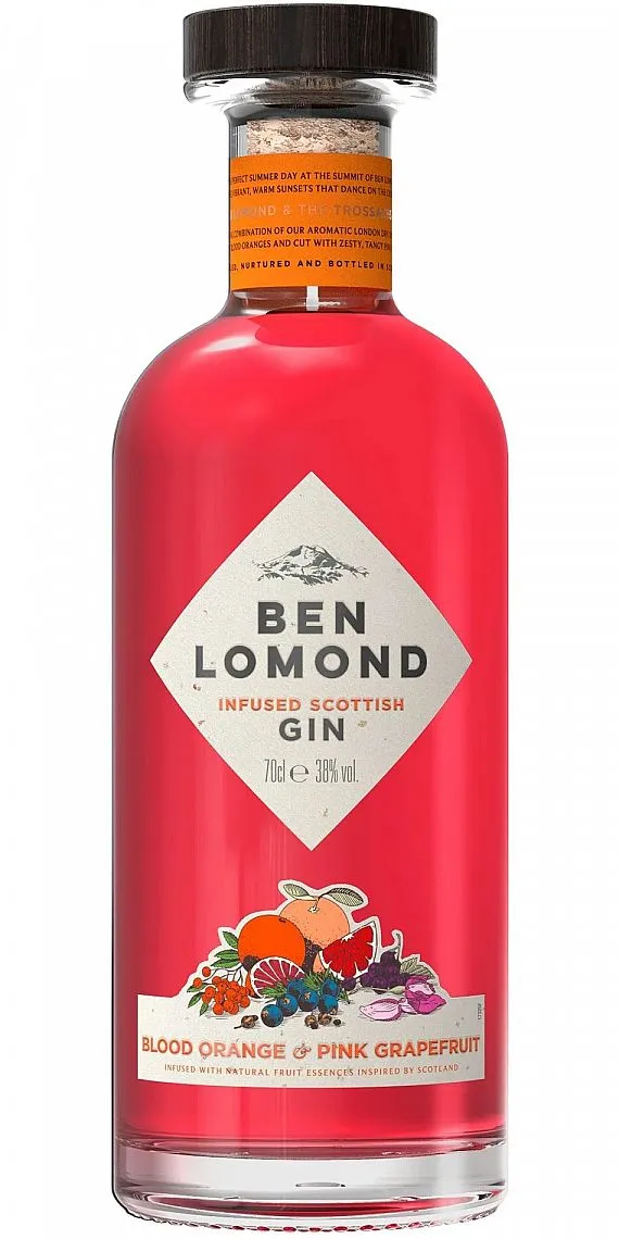 Gin Ben Lomond Blood Orange & Pink Grapefruit   38%0.70l