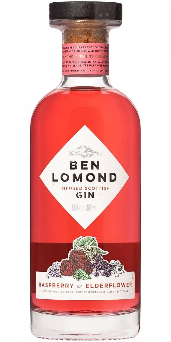 Gin Ben Lomond Raspberry & Elderflower  38%0.70l