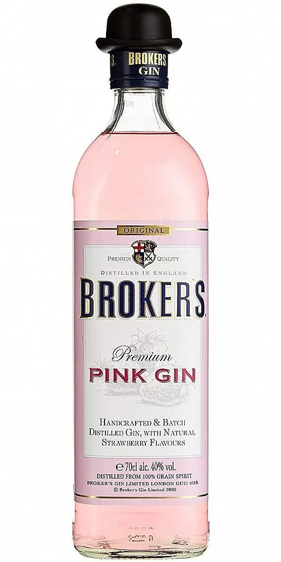 Gin Brokers Pink  40%0.70l
