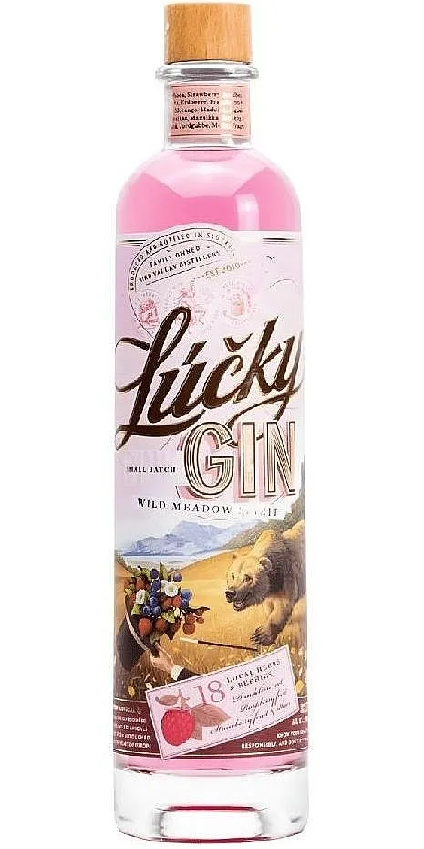 Gin BVD Lůčky Pink  37.5%0.70l