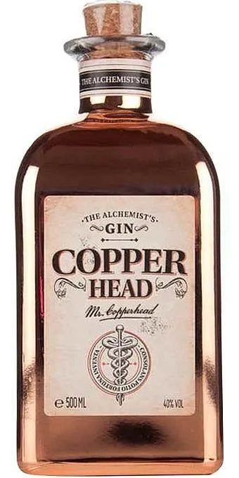 Gin Copperhead zlatá lahev  40%0.50l