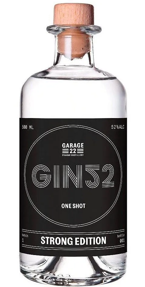Gin Garage22 Gin52 Strong  52%0.50l