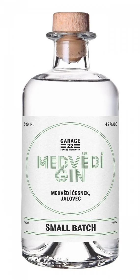 Gin Garage22 Medvědí česnek 42%0.50l