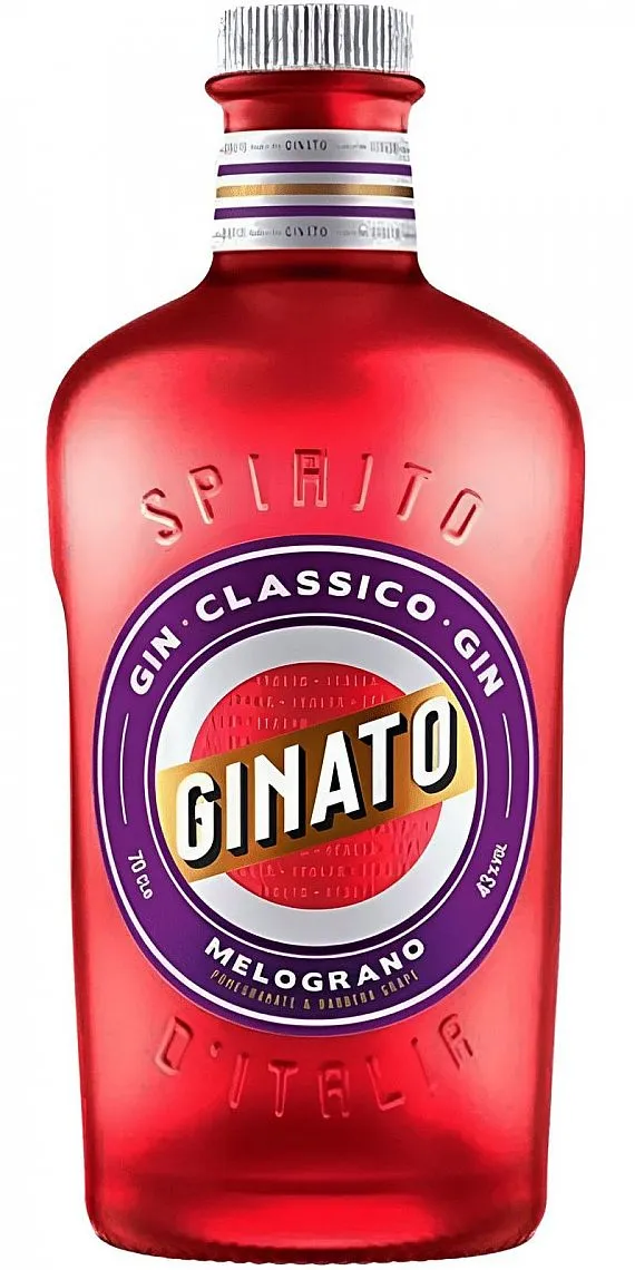 Gin Ginato Barbera & Melograno granátové jablko 43%0.70l