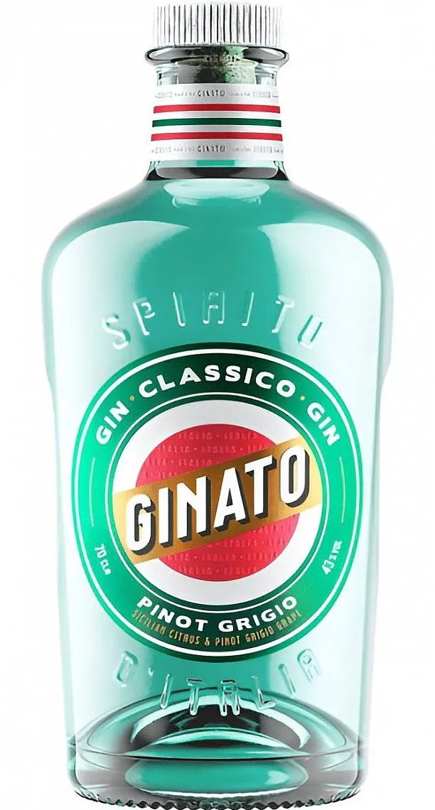 Gin Ginato Pinot Grigio & Sicilian lemon 43%0.70l