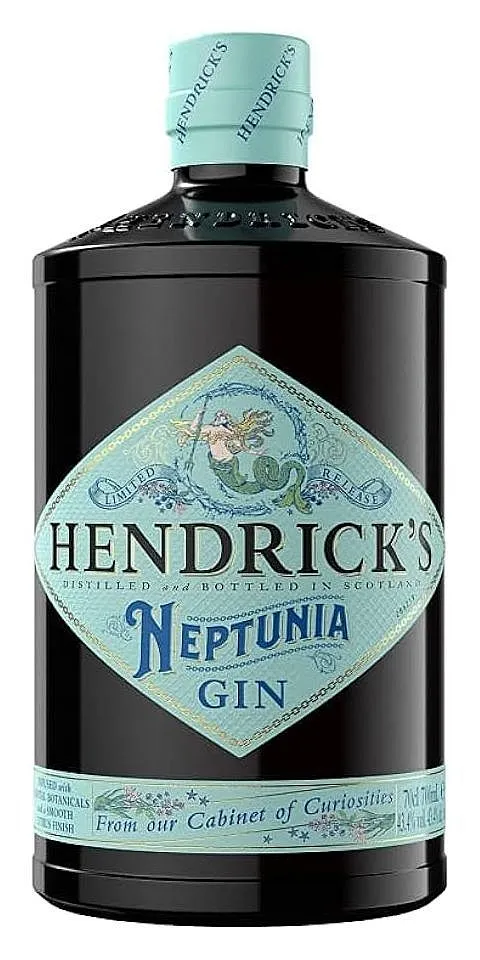 Gin Hendricks NEPTUNIA limited  43.4%0.70l