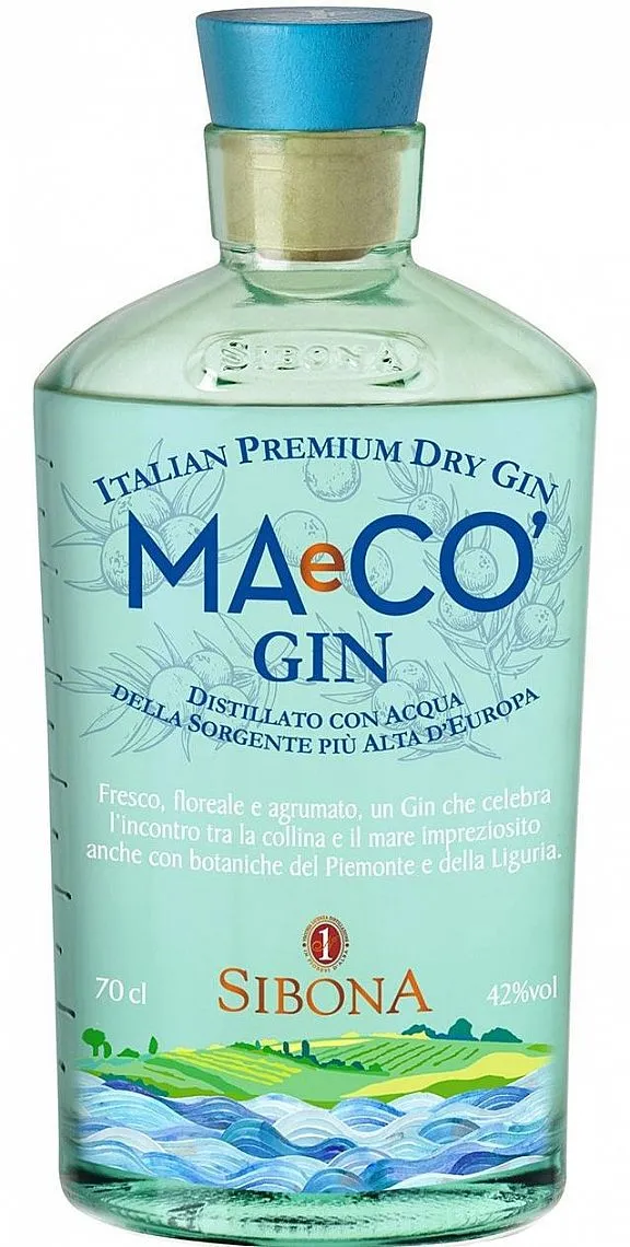 Gin Sibona MAeCO Dry  42%0.70l
