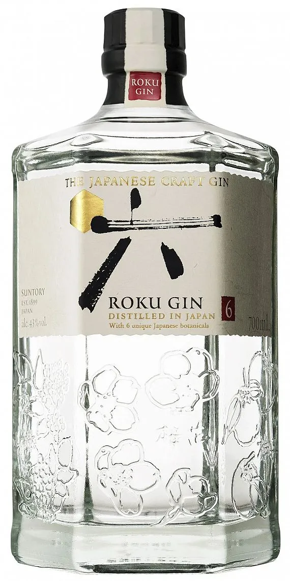 Gin Suntory ROKU holá lahev  43%0.70l