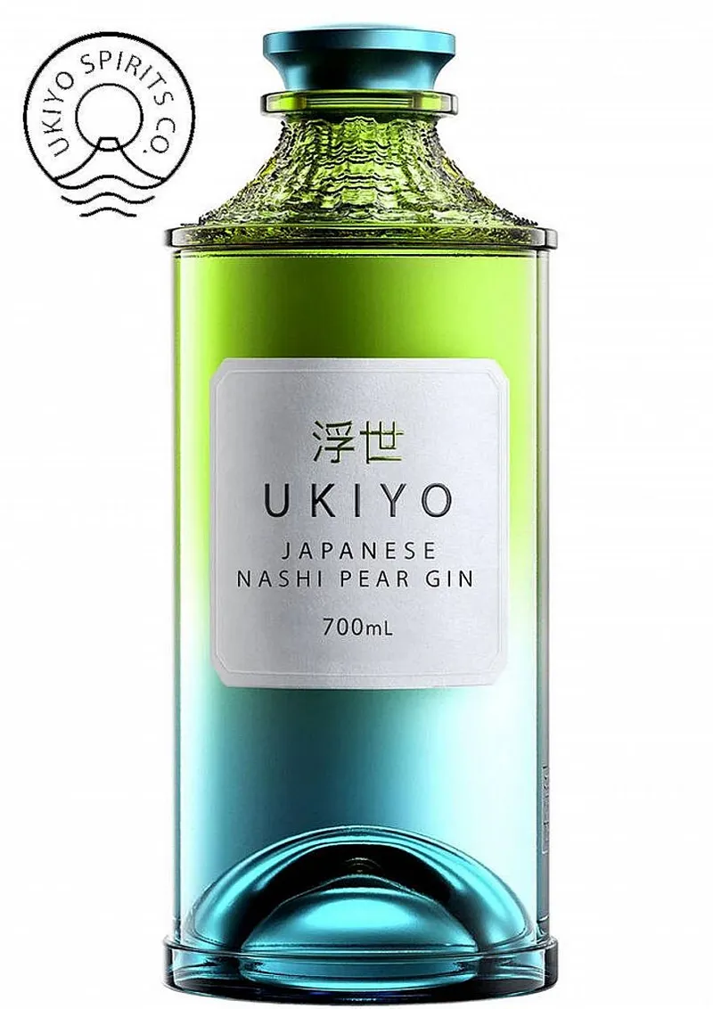 Gin Ukiyo Japan NASHI Pear  40%0.70l