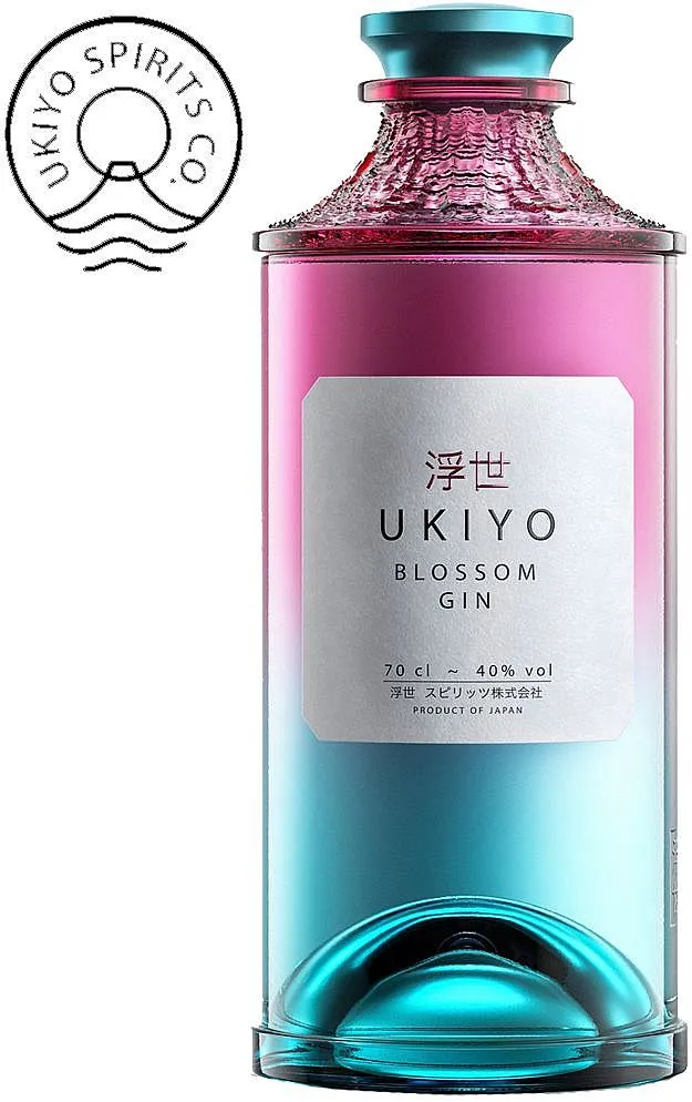 Gin Ukiyo Japan Sakura Bloosom  40%0.70l