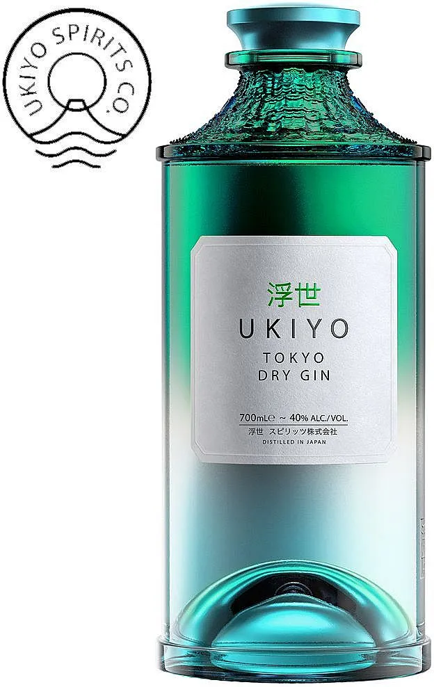 Gin Ukiyo Japan Tokyo DRY  40%0.70l
