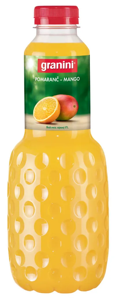 Granini pomeranč - mango 1l