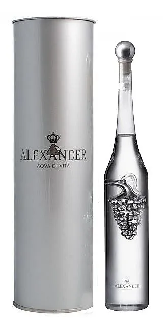 Grappa Bottega Alexander Grappolo TIN 38%0.35l