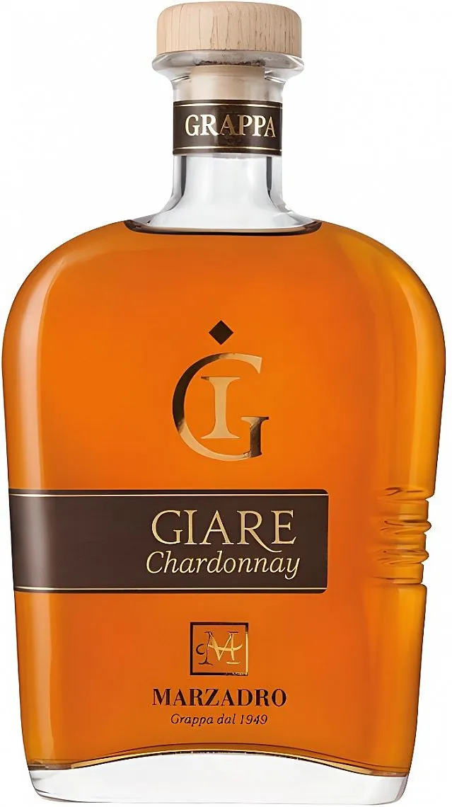 Grappa Marzadro GIARE Chardonnay holá lahev 45%0.70l
