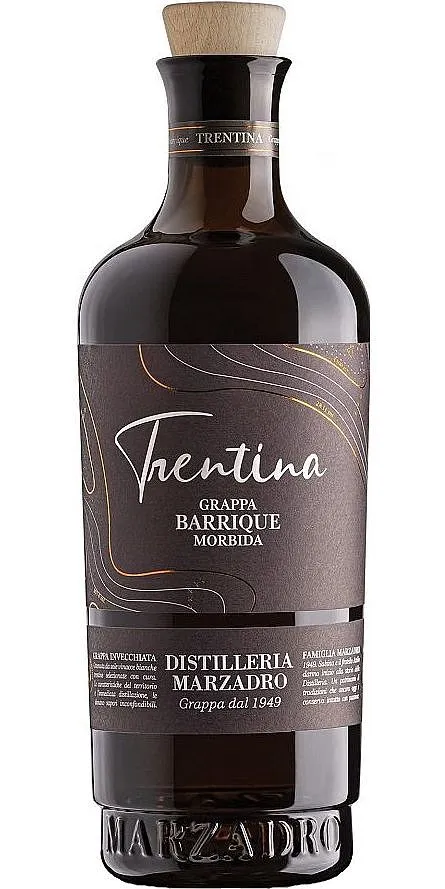Grappa Marzadro Trentina Morbida Barrique 41%0.70l