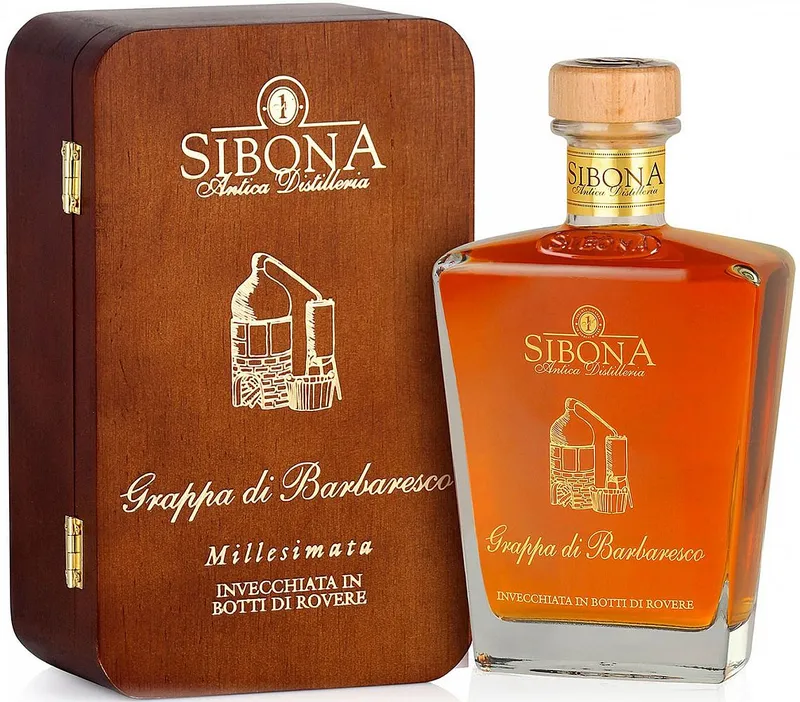 Grappa Sibona 2010 Riserva di Barbaresco wB 44%0.70l