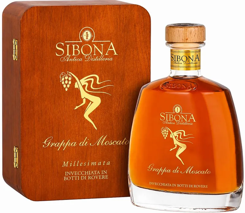 Grappa Sibona 2012 Riserva di Moscato wB 44%0.70l