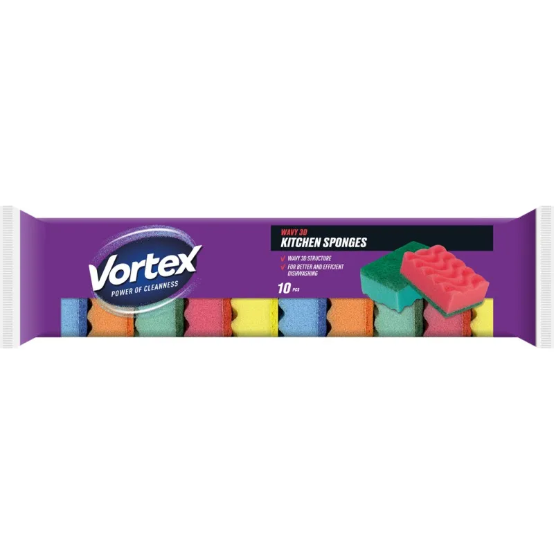 Houbičky na nádobí VORTEX 3D - 10 ks