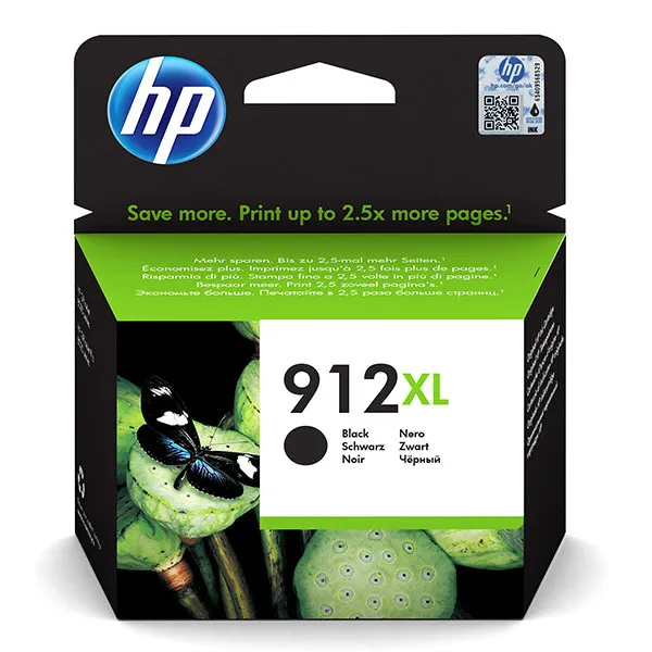 HP 912XL Black, originální cartridge