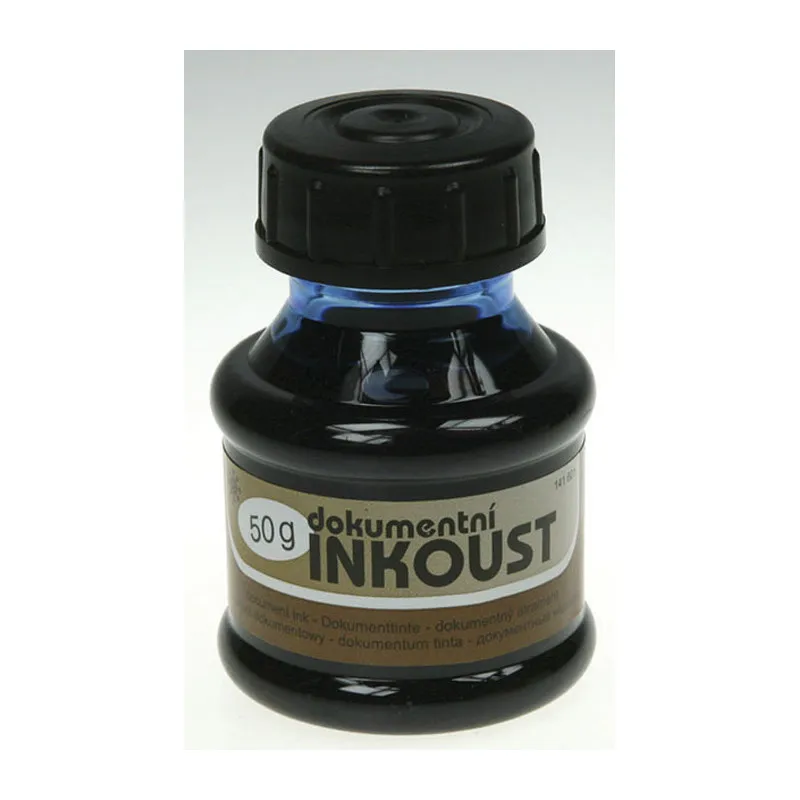 Inkoust plnicí - černá - dokumentní