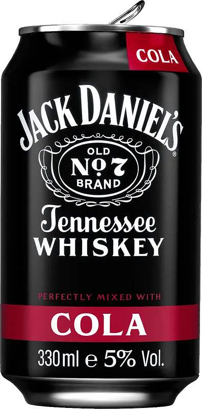 jack Danieľ s Cola 0.33l plech 5%