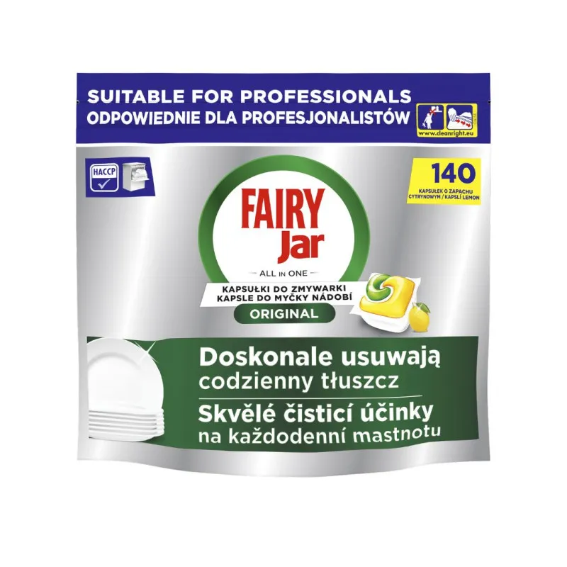 Jar tablety do myčky All in One - 140 ks